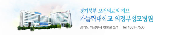 경기북부 보건의료의 허브 가톨릭대학교 의정부성모병원 / 경기도 의정부시 천보로 271 / Tel 1661-7500